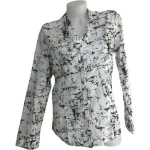 Michael Michael Kors Women Long Sleeve Button Down Blouse Size 12